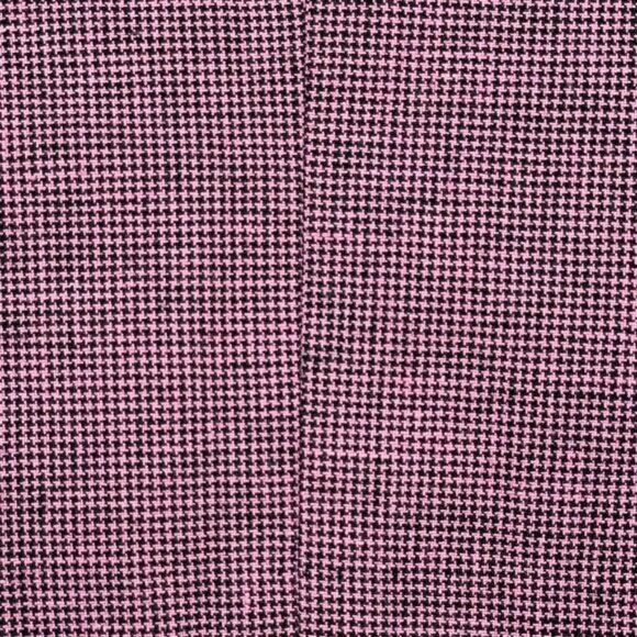 NWT ISABEL MARANT ETOILE Ines Houndstooth Linen Blend Skirt Sz 4 Mauve - Picture 7 of 8